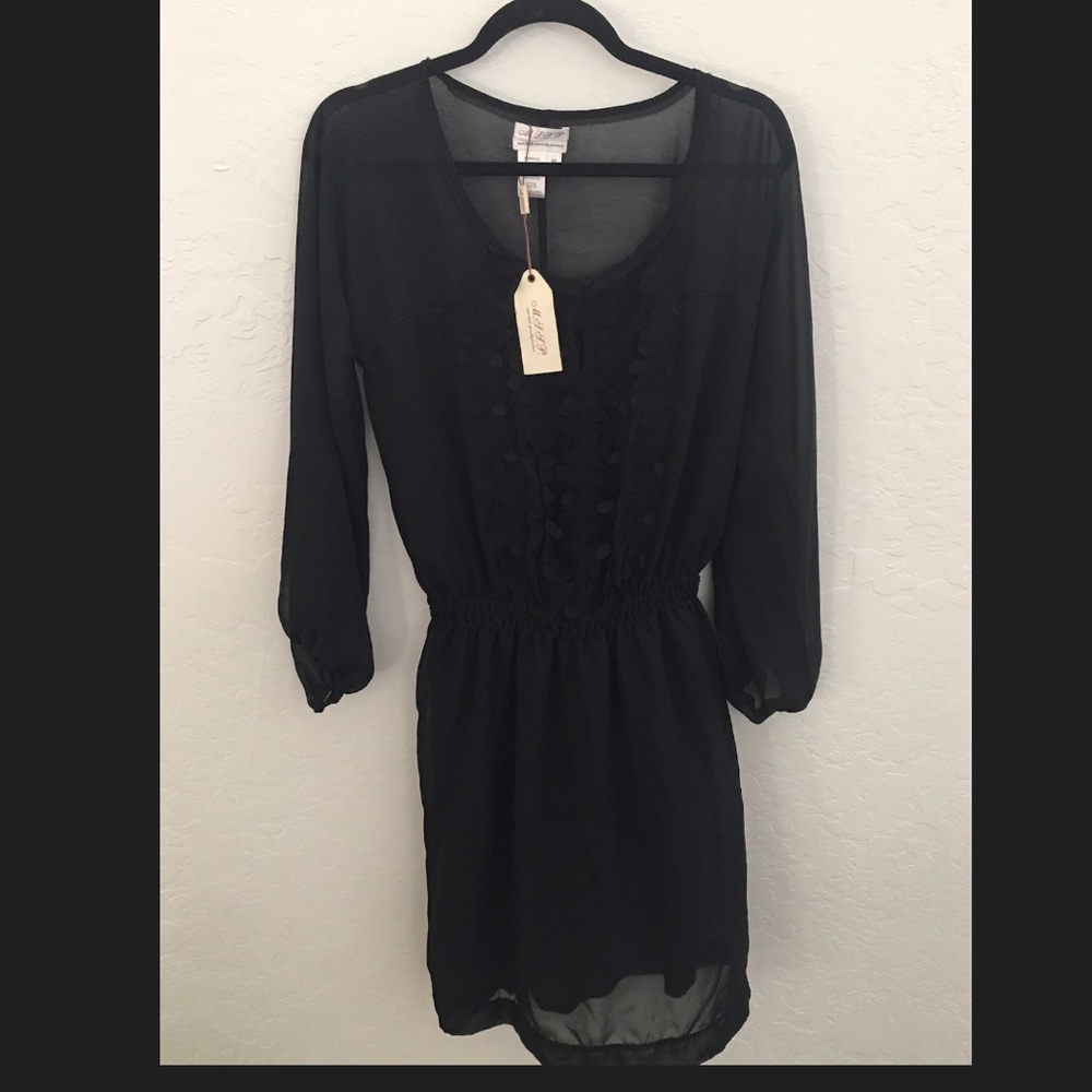 Black M.S.S.P Dress size M